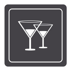 wine glass icons great for any use. Vector EPS10.