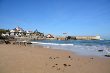 puerto pesquero  en Comillas, Cantabria