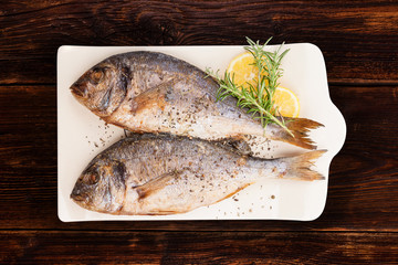 Seafood, luxurious mediterranean style.