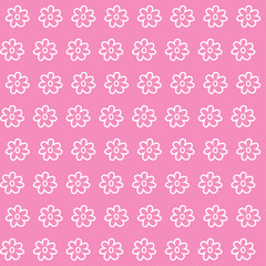 pink flower wallpaper great for any use. Vector EPS10.