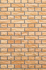Obraz premium 茶色のレンガの背景 Brown brick background