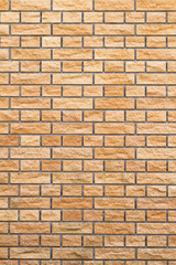 茶色のレンガの背景 Brown brick background