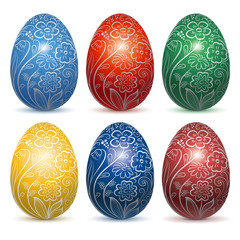 set-of-realistic-easter-eggs-with-floral-pattern