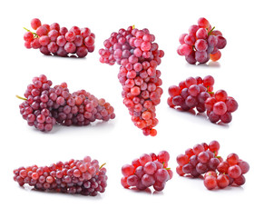 grape isolated on white