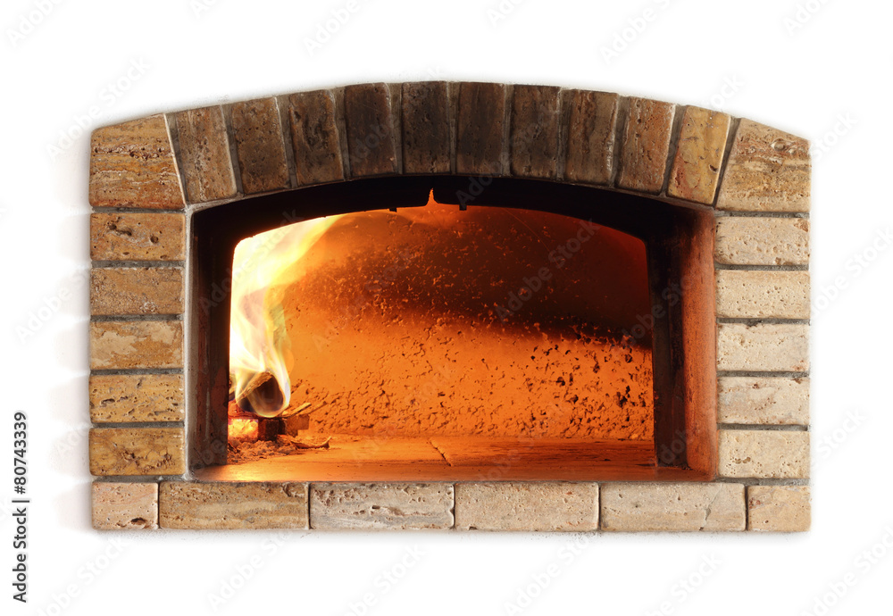 Wall mural Pizza oven