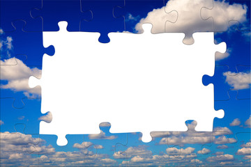 Fototapeta premium Blue sky