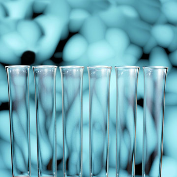 Reagenzglas - 3d Render