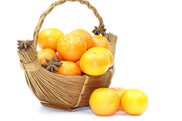 Mandarins basket