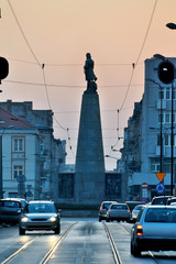 Plac Wolności, Łódź - obrazy, fototapety, plakaty