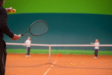 Tennis instructor