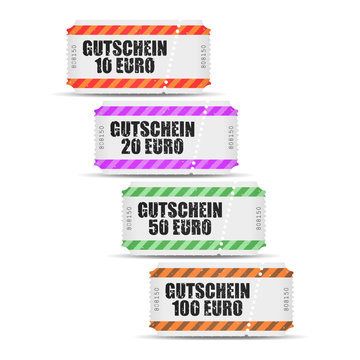 ticket v3 gutscheine 10 20 50 100 euro I
