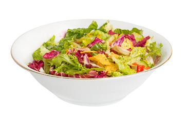 mix salad corn chips
