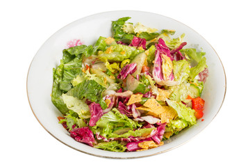 mix salad corn chips