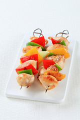 Chicken skewers