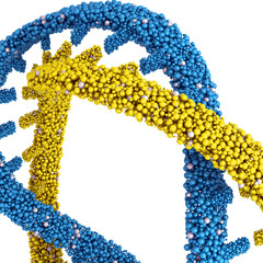 Obraz premium DNA molecules