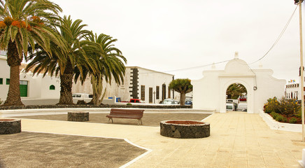 Obraz premium Jardines en Teguise, Lanzarote