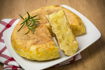 Porción de tortilla
