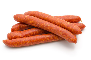 Schinkenmettwurst mit Paprika