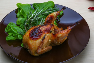 Roasted Quail