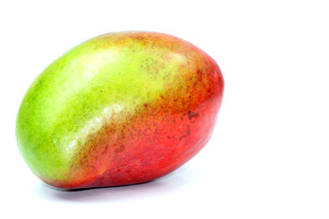 Mango on white background