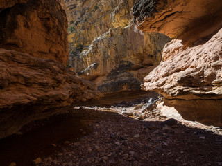 Fototapeta na wymiar Sulphur Creek Canyon