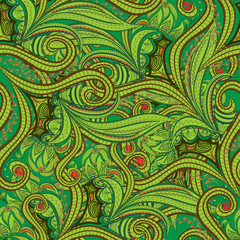 Seamless ornament ethnic background.