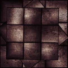 abstract background made from grunge tiles
