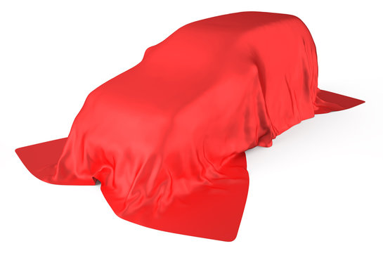 Car Covered With Cloth