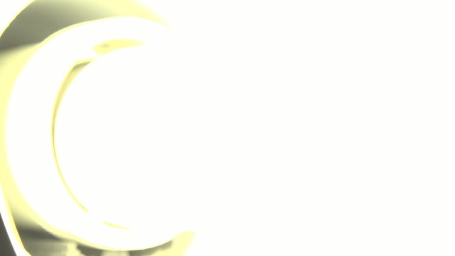 Led Light Corn Lamp Zooming with Flashing. 4K, UltraHD, UHD