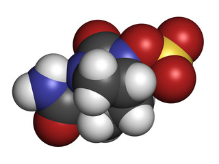 Avibactam drug molecule.