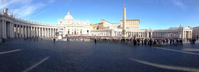 piazza San Pietro a Roma