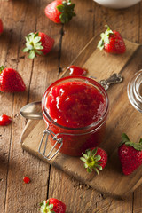 Homemade Organic Strawberry Jelly
