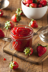 Homemade Organic Strawberry Jelly