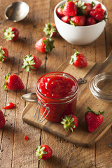 Homemade Organic Strawberry Jelly