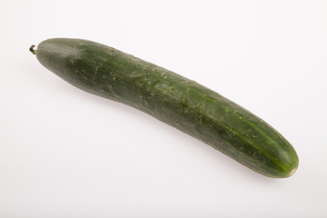 cucumber on white background