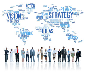 Strategy Analysis World Vision Mission Planning Concept