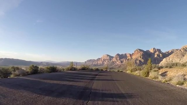 Redrock Canyon Desert Driving