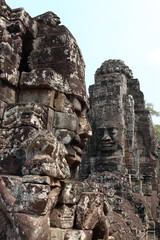 Bayon Temple in Angkor, Siem Reap, Cambodia
