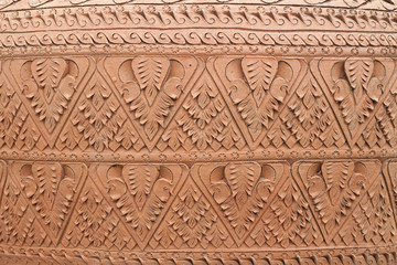 Pattern on ancient pottery