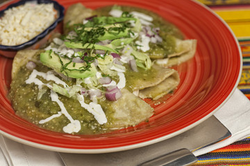 Enchiladas Verdes