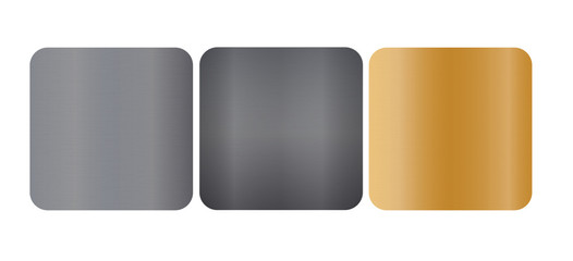 Set of scratched metal textures