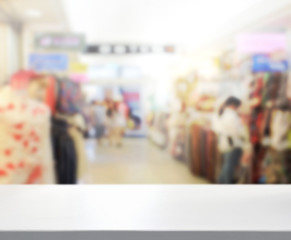 Abstract Blur Shopping Market Background