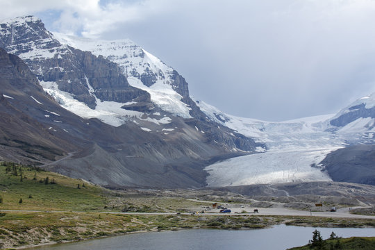 Columbia Icefield in Jasper National Park