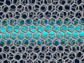 abstract structure of the cell grid
