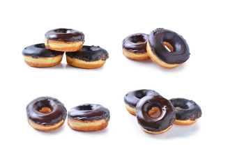 donut  on white background