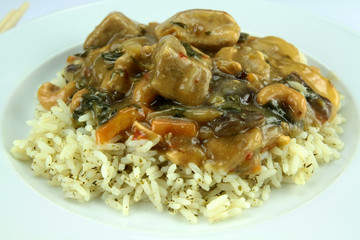 sauté de porc sauce siam