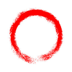 Grunge Colored Circle