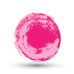 Grunge Colored Circle