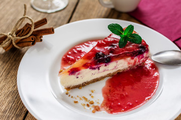 Blueberry cheescake