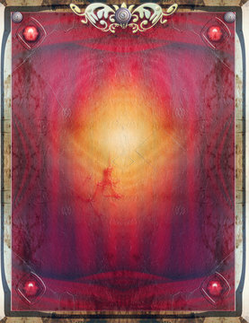 Dark background with mystic lights series